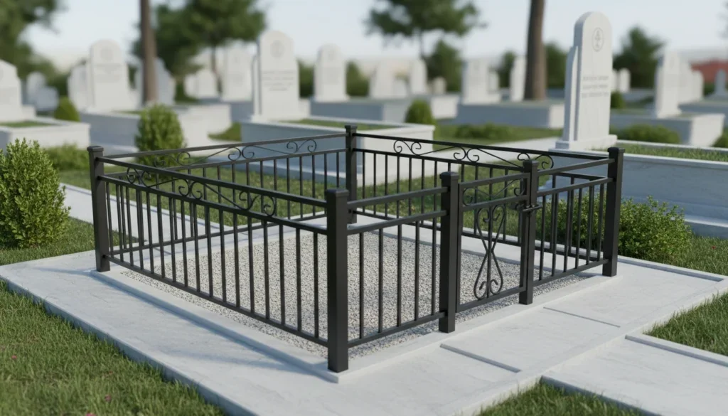 Demir Mezar Korkuluğu: Dayanıklılık, Saygı ve Estetik Bir Arada